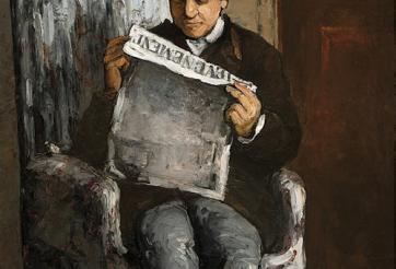 Cézanne peint !